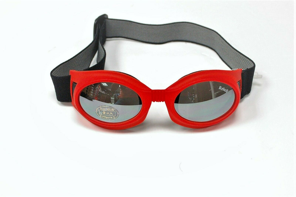 Lunettes de soleil style aviateur pour moto Rebell, NEUVES ! FABRIQUÉES EN ITALIE ! UV 100 %