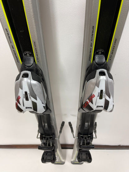 Völkl Racetiger Slalom Carver 168 cm Ski + Marker Motion 11 Bindings Winter Fun