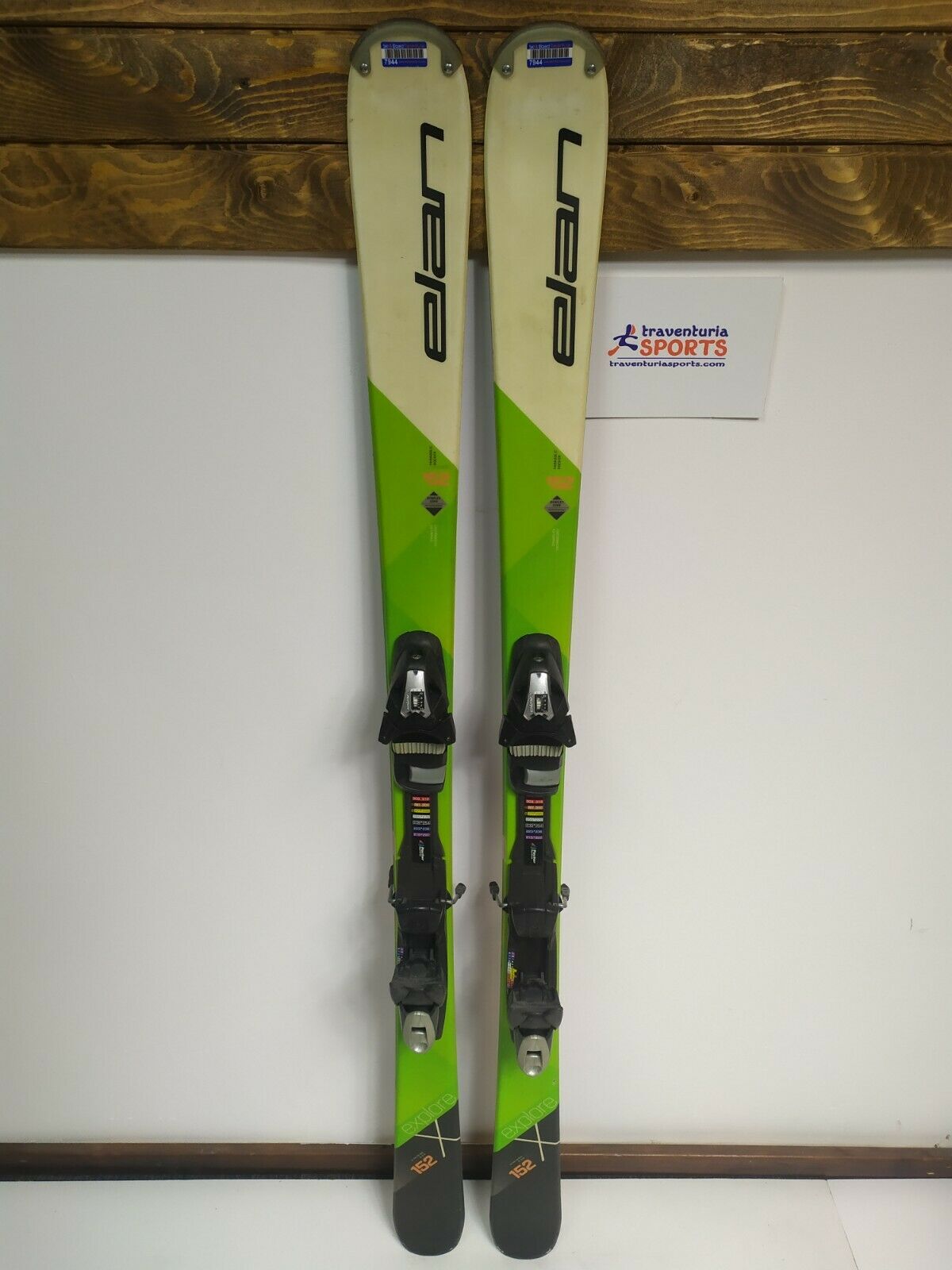 Elan Explore X 152 cm Ski + Elan ESP 7.5 Bindungen Wintersport Outdoor