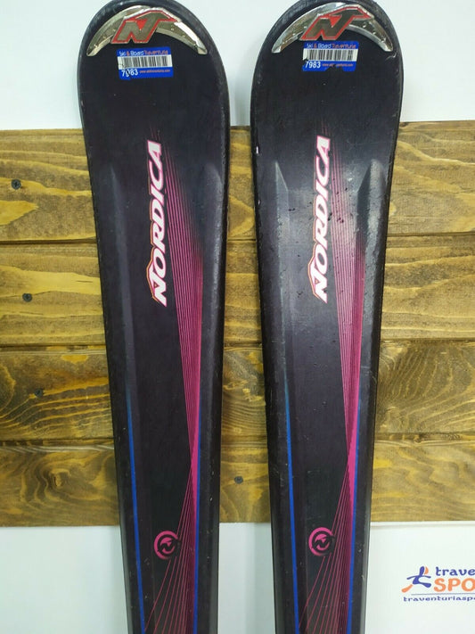 Nordica Fate 178 cm Ski + Nordica  Bindings Winter Snow Sport Outdoor