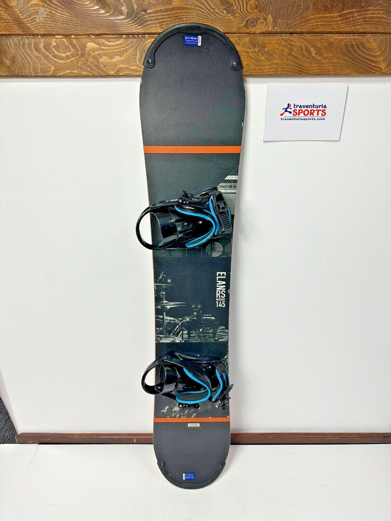 Elan RS Rocker 145 cm Snowboard + Brand New Elan Xenon Mini S Bindings Snow