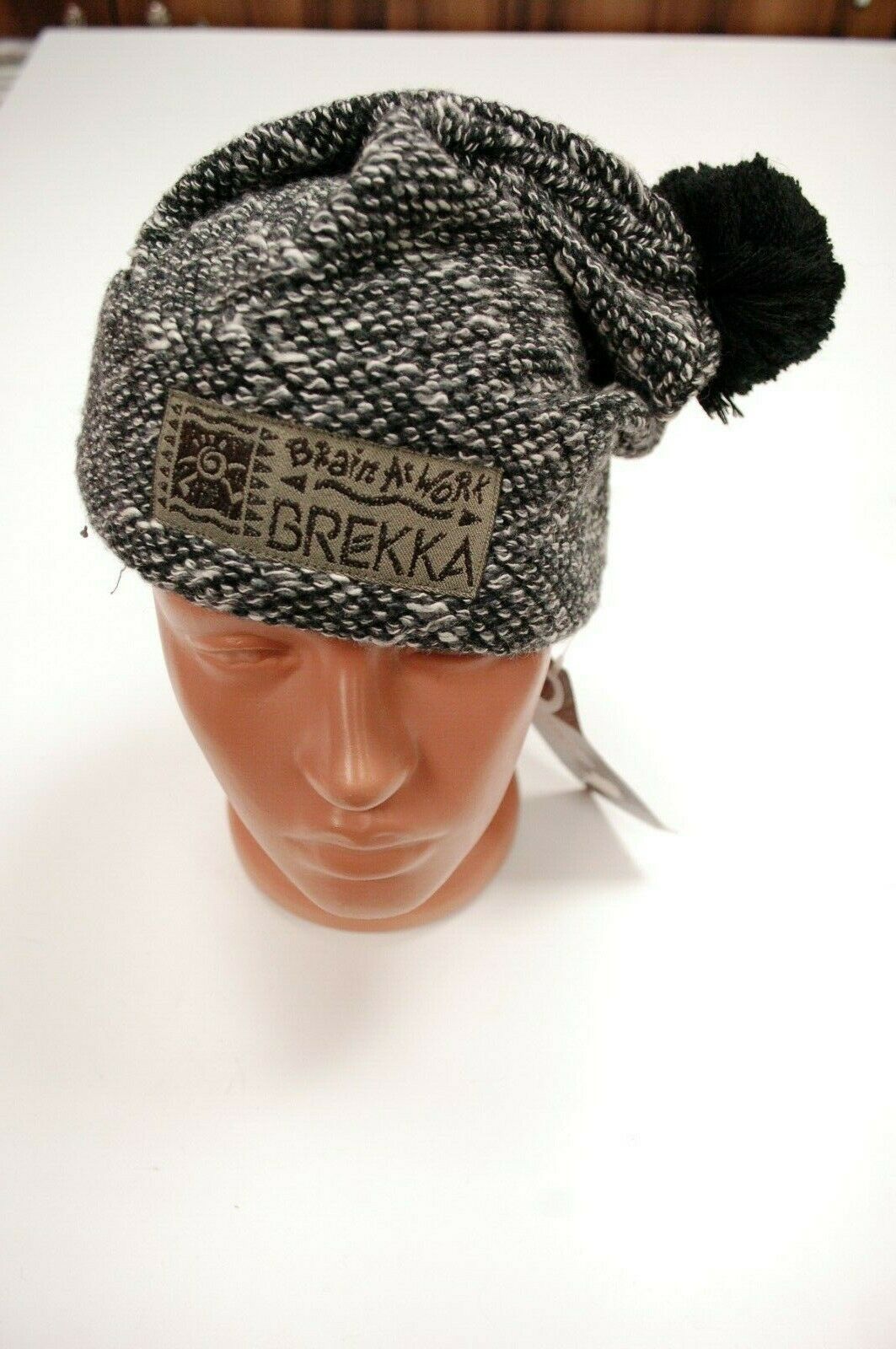 Bonnet de ski original BREKKA pour les sports de plein air Chaud Hiver Pratique Unique NEUF