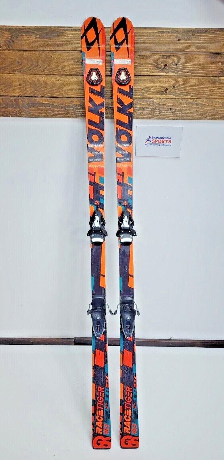 Sci Völkl Racetiger WC GS 183 cm + NUOVISSIMI attacchi Tyrolia SX 10 BSL UVO