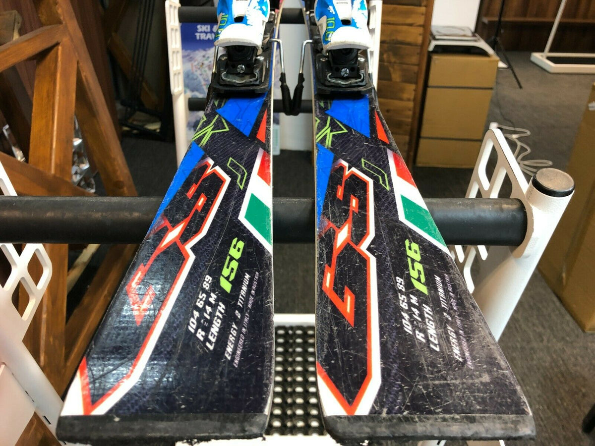 Nordica Dobermann GS J 156 cm Skis + Marker 10 Bindings Winter Fun Snow Sport