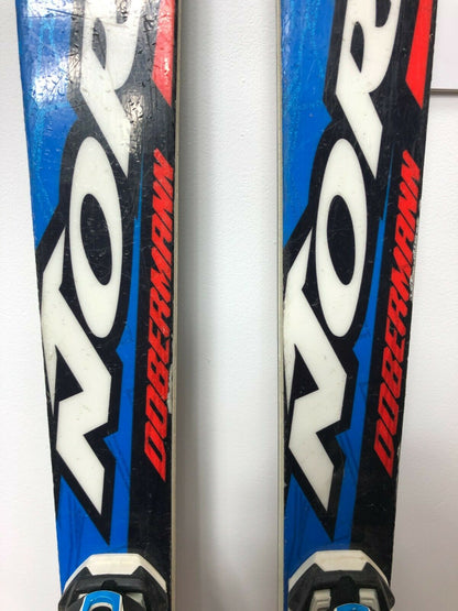 Nordica Dobermann GS J 156 cm Skis + Marker 10 Bindings Winter Fun Snow Sport