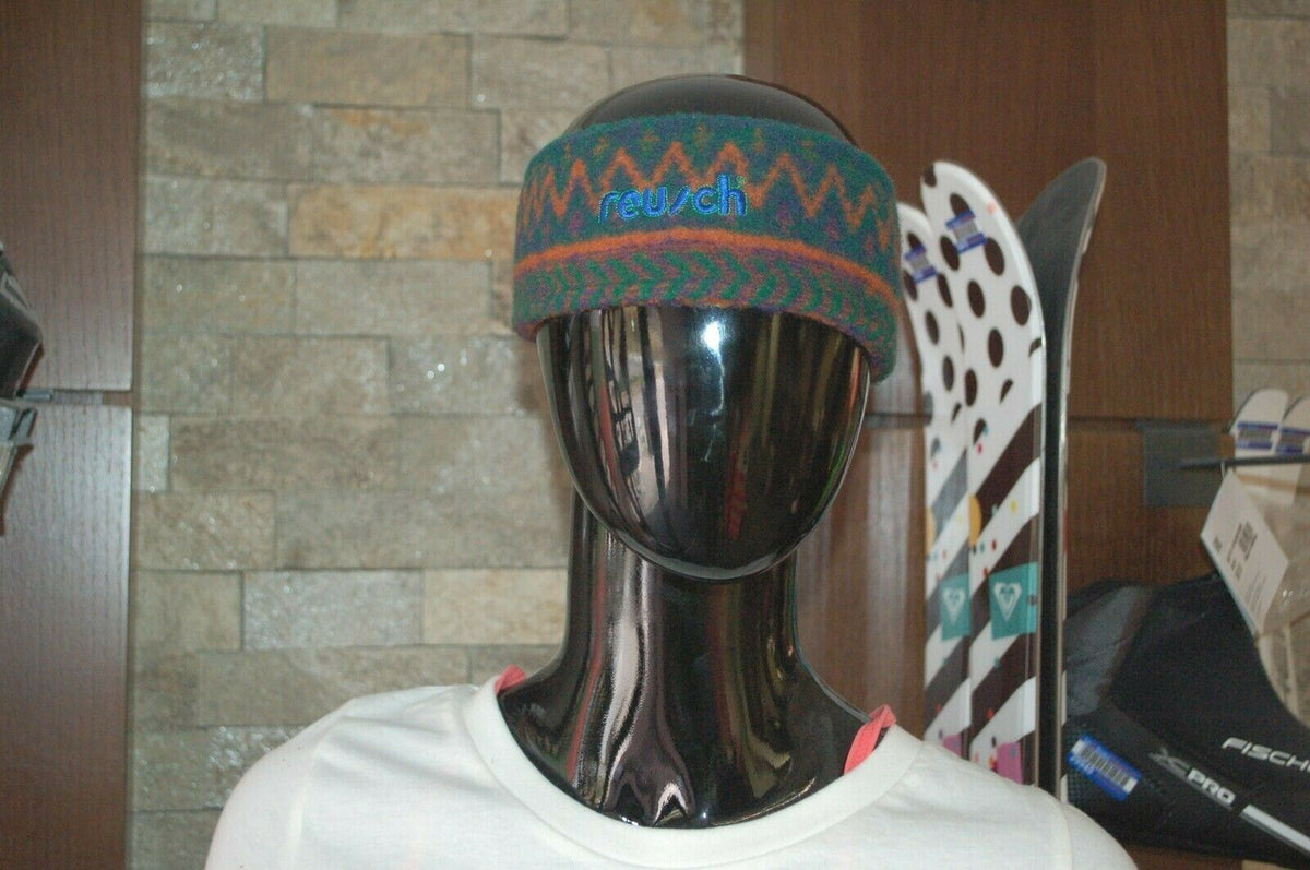 Reusch Schönes gestricktes, seltenes Winter-Outdoor-Ski-Sport-Stirnband NEU