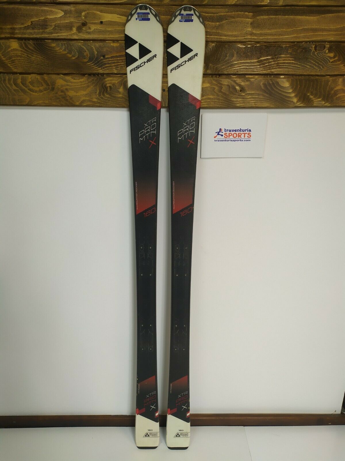 Ski Fischer XTR Pro MTN X 160 cm Plaisirs d’hiver Neige Extérieur Sport Aventure CBS