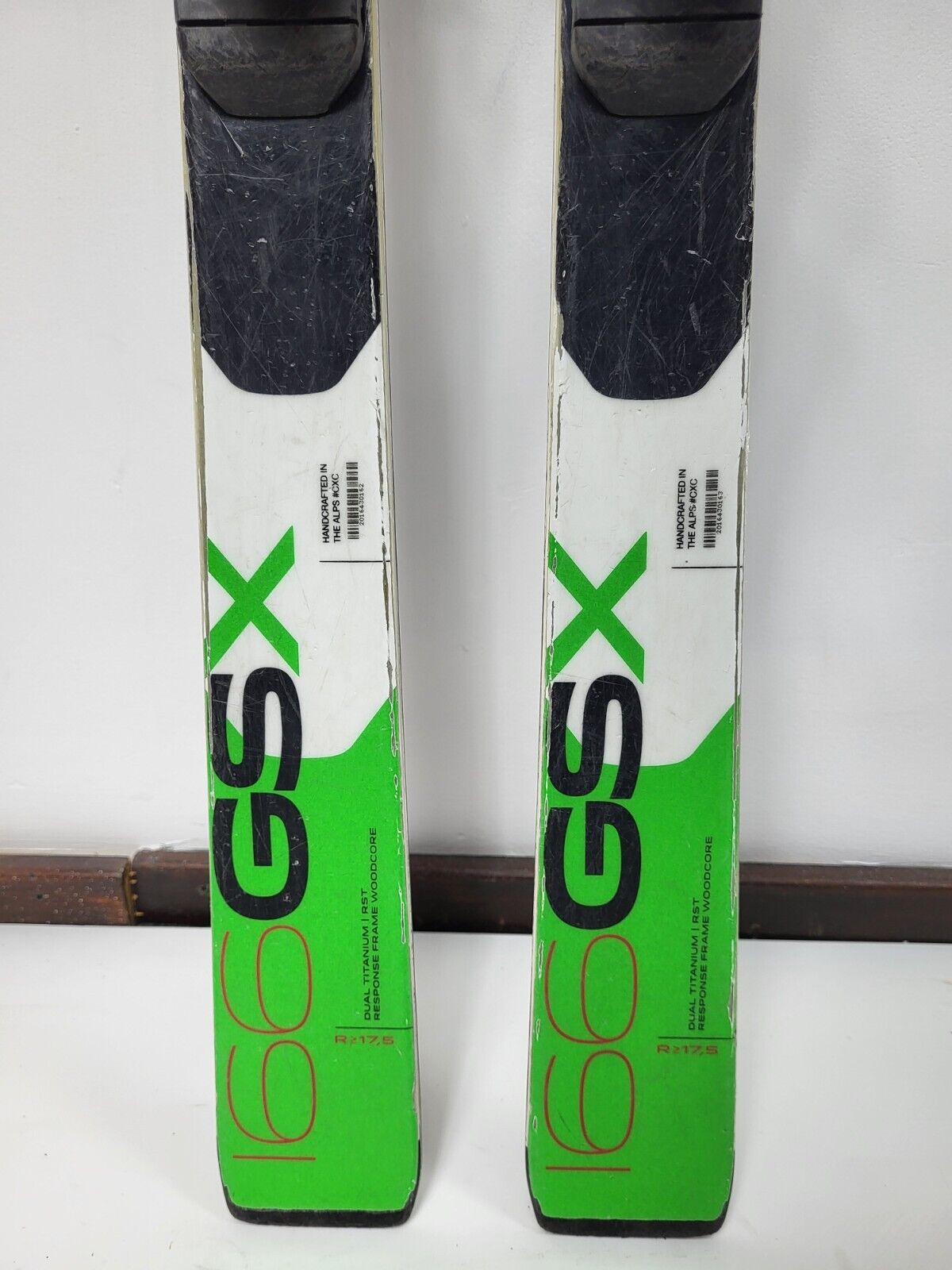 Elan GSX Race 166 cm Ski + fixations Elan ER 11 Hiver Plaisir Neige Aventure Sport