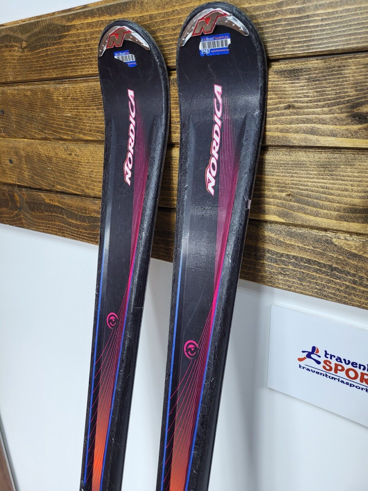 Nordica Fate 170 cm Ski + Nordica N Pro 12 Bindungen Winter Schneesport Outdoor