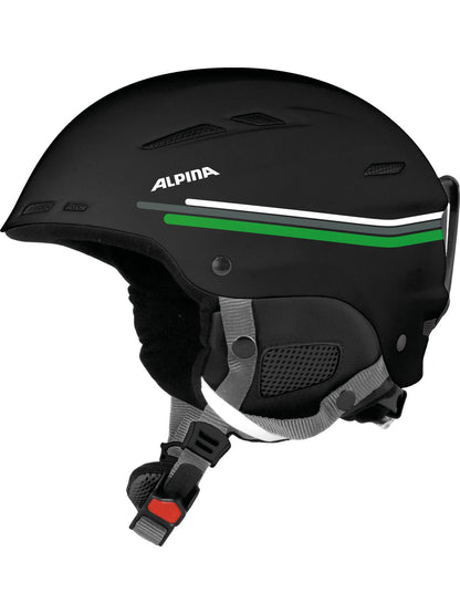 Alpina Helmet Biom Black Green Mat