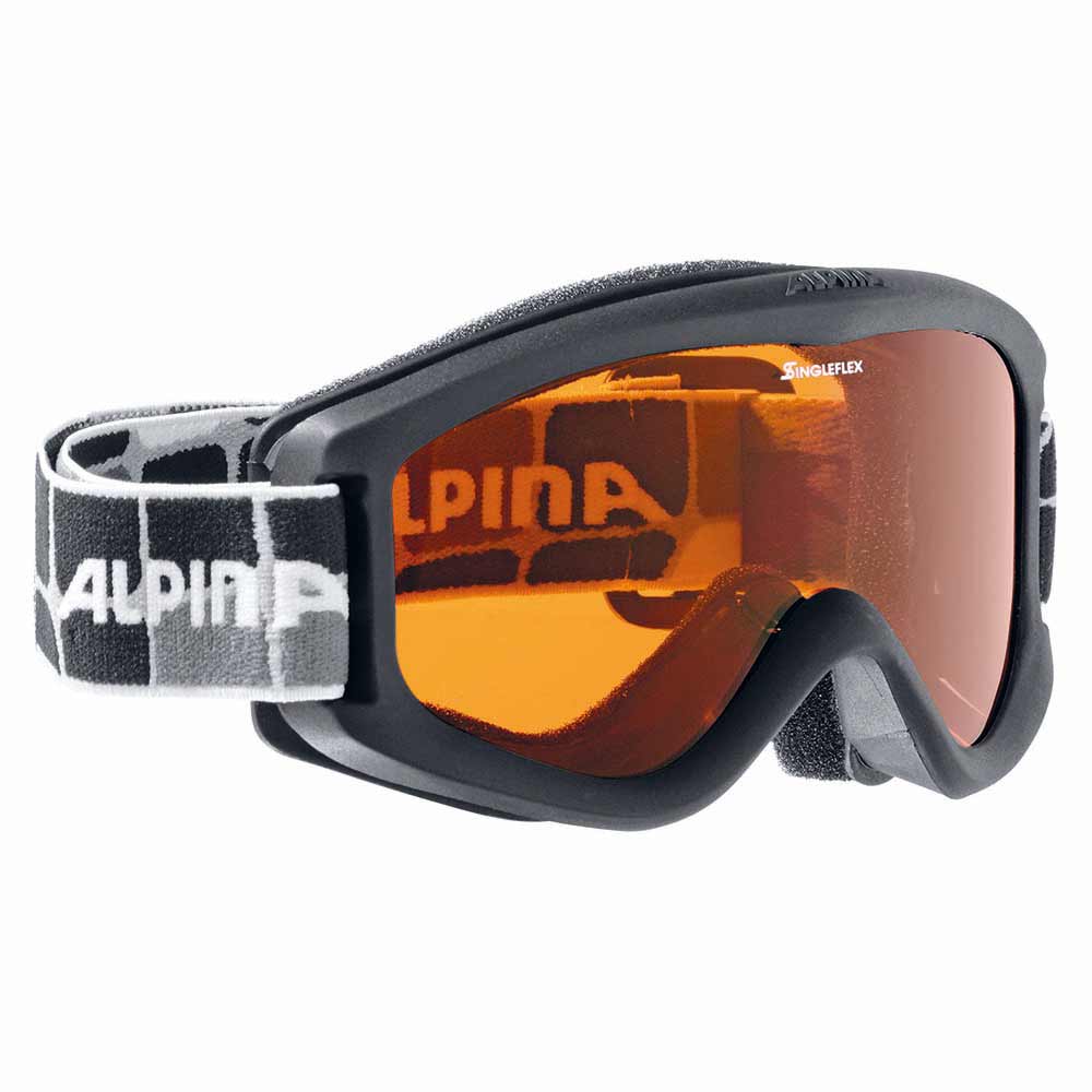 Alpina Carvy 2.0 Kids Ski Goggles Black