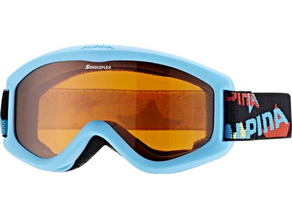Alpina Carvy 2.0 Kids Ski Goggles Blue