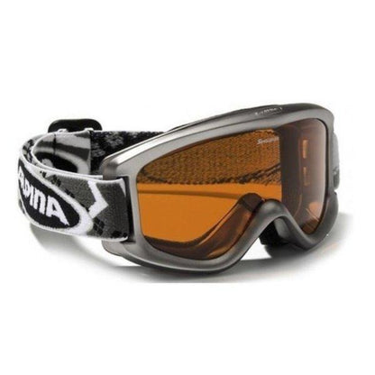 Alpina Carvy 2.0 Kids Ski Goggles Silver
