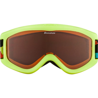 Alpina Carvy 2.0 Kids Ski Goggles Lime