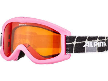 Alpina Carvy 2.0 Kids Ski Goggles Pink