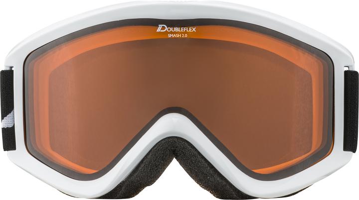 High-quality Alpina goggles, displaying the same high quality as all other Alpina gear.  Airholes for breathable face ventilation  Adaptable side strap  Lens: cylindrical lens, Hicon  100% UVA, UVB and UVC protection, Anti-fog coating  Protection class: Protection class 2 Frame: Full rim, simple foam padding