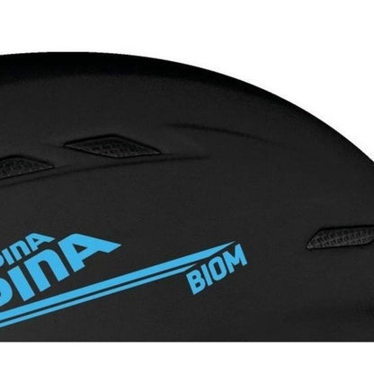Alpina Helmet Biom Black Cyan Mat