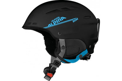 Alpina Helmet Biom Black Cyan Mat