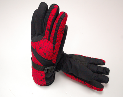 Beiei ski gloves red