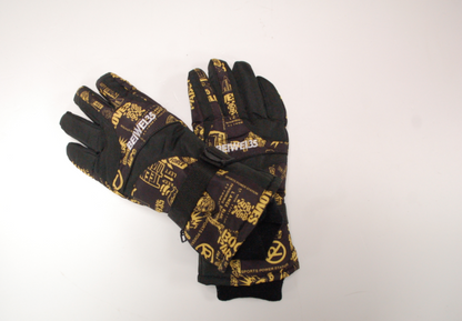 Beiei ski gloves yellow