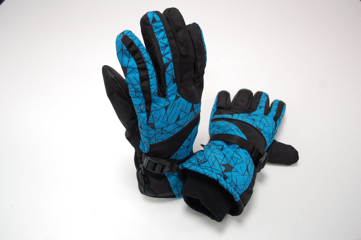 Beiwei ski gloves blue 