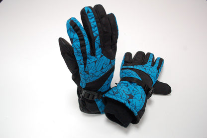 Beiwei ski gloves blue 