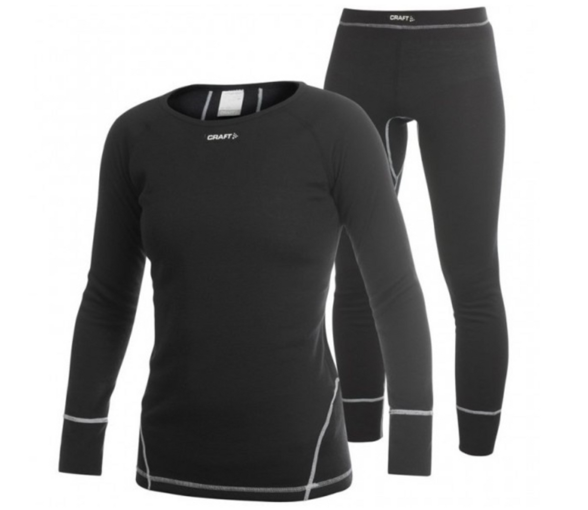 craft kep warm momen two pack baselayer black 