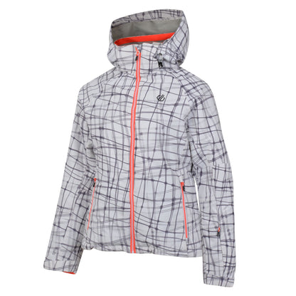 Dare 2b Encompass Ski Jacket Ladies Pink White
