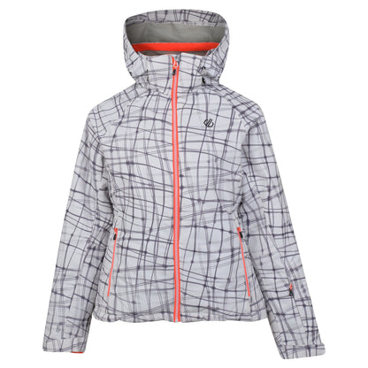 Dare 2b Encompass Ski Jacket Ladies Pink White