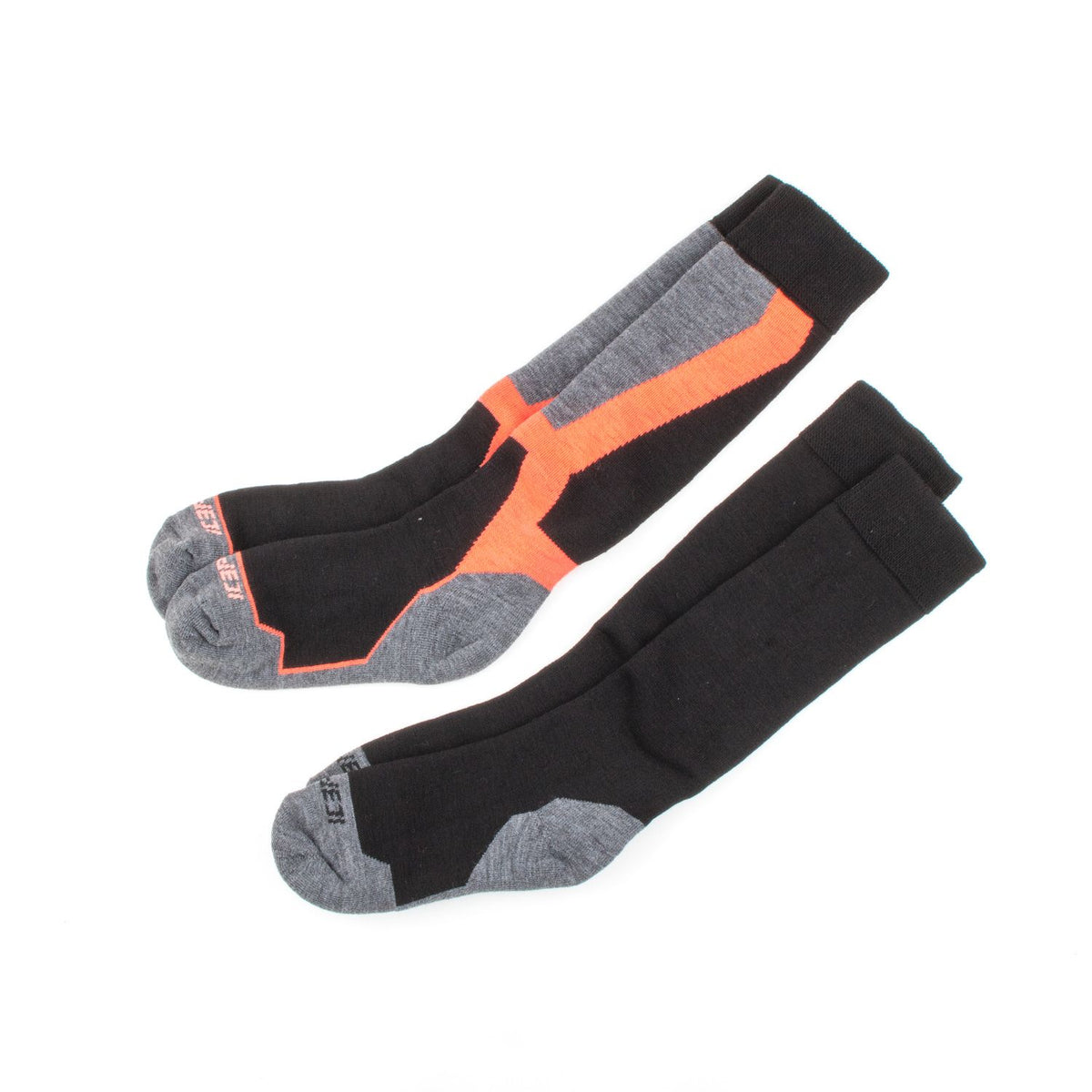 Icepeak Melma Ski Socks 2 pp grey/orangee