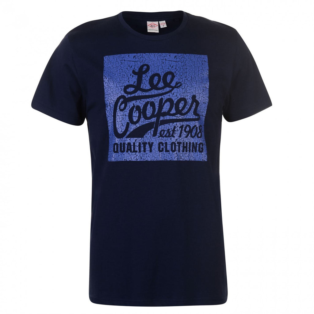 Lee Cooper Tex Logo Tee Sn83 Men T-Shirt