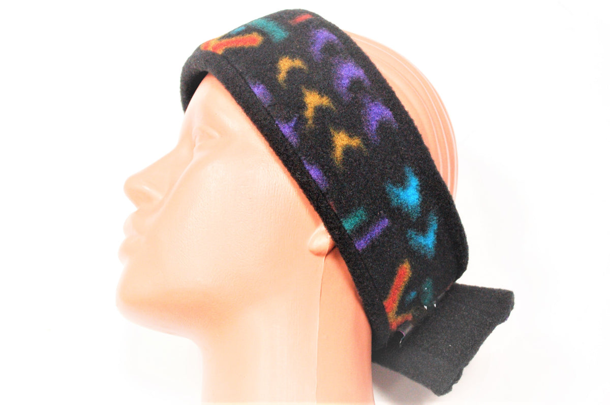 Mountain Shades Polartec Stirnband, einzigartiges Vintage-Handwerk, Winter-Ski, hergestellt in den USA
