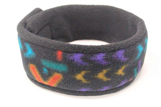 Mountain Shades Polartec Headband Unique Vintage Handmade Winter Ski MADE IN USA