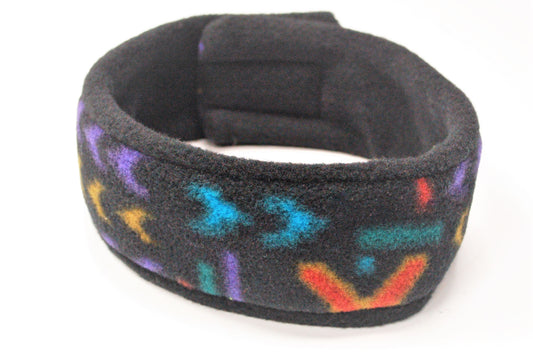 Mountain Shades Polartec Headband Unique Vintage Handmade Winter Ski MADE IN USA