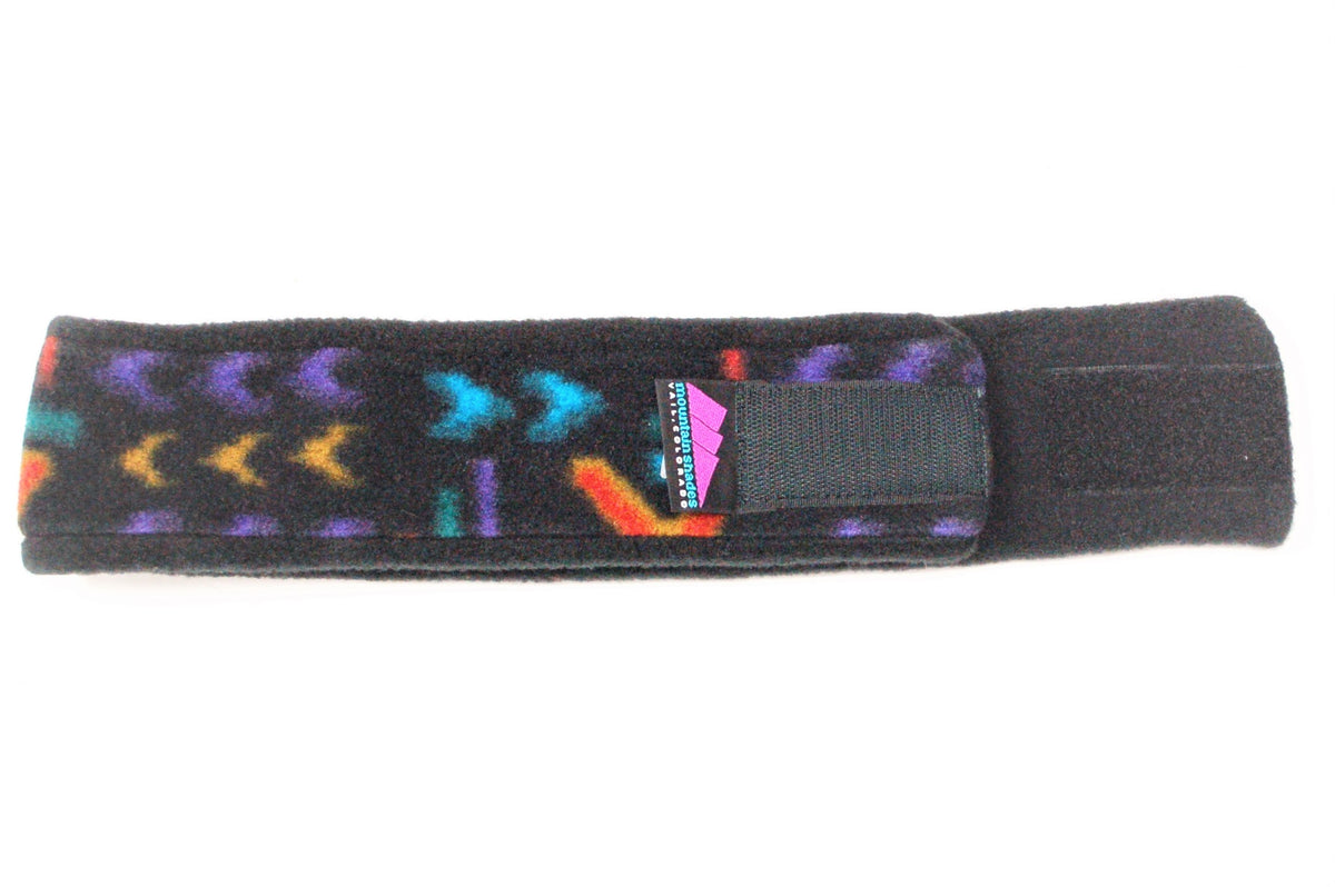 Mountain Shades Polartec Stirnband, einzigartiges Vintage-Handwerk, Winter-Ski, hergestellt in den USA