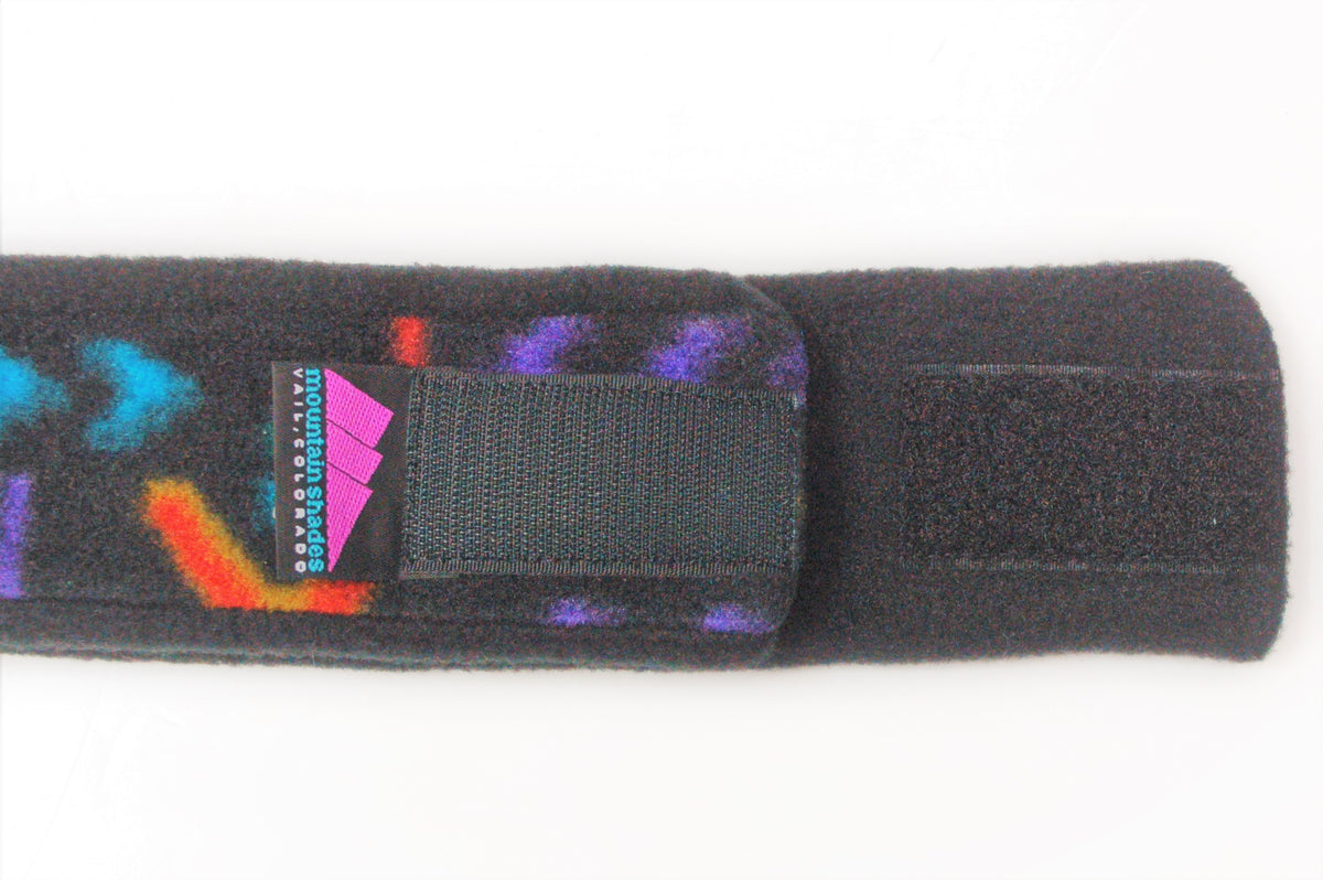Mountain Shades Polartec Stirnband, einzigartiges Vintage-Handwerk, Winter-Ski, hergestellt in den USA