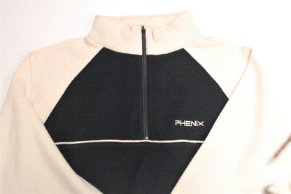 Vphenix 1/2 Zip Caldo Sci Invernale Pratico Comodo Casual Sportivo Taglia L NUOVO DI ZECCA