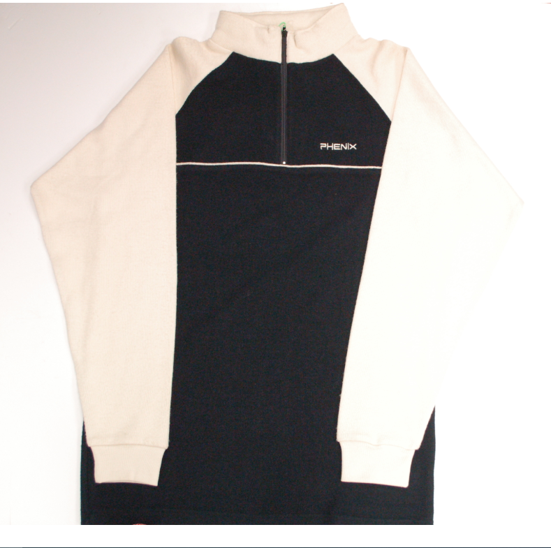 Vphenix 1/2 Zip Caldo Sci Invernale Pratico Comodo Casual Sportivo Taglia L NUOVO DI ZECCA