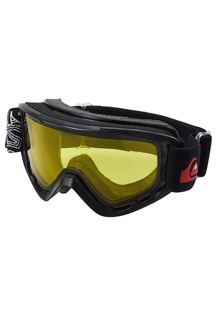 quiksilver snow goggles Quiksilver Black Sherpa Bad Weather Snowboarding Goggles