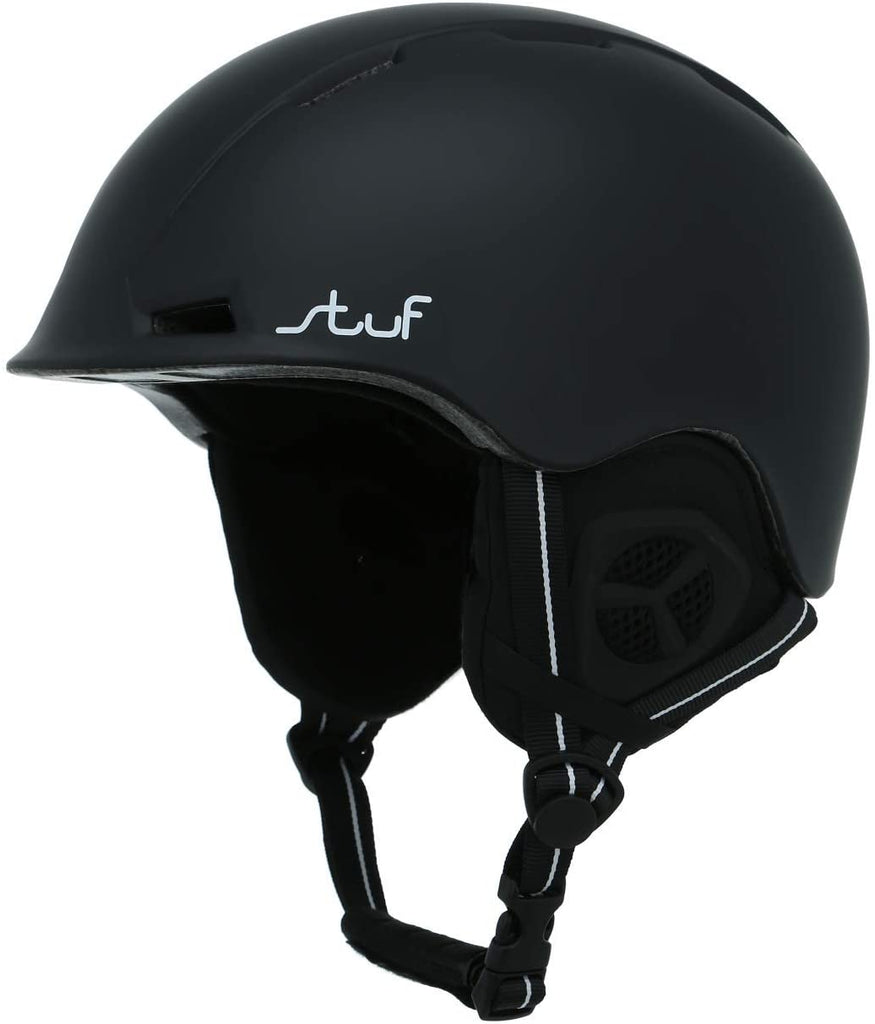 Stuf Helmet Entry Ski Snowboard Winter Protectable Stable Comfortable Practical 52-54 cm / Black Stuf Helmet Entry Ski Snowboard Winter Protectable Stable Comfortable Practical 52-54 cm / Black