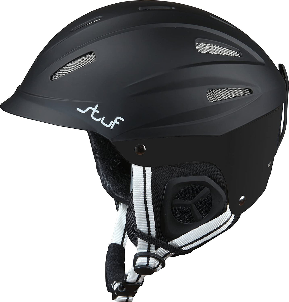 Stuf Helmet Vortex Black 