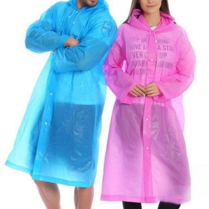 Transperant Raincoat Unisex